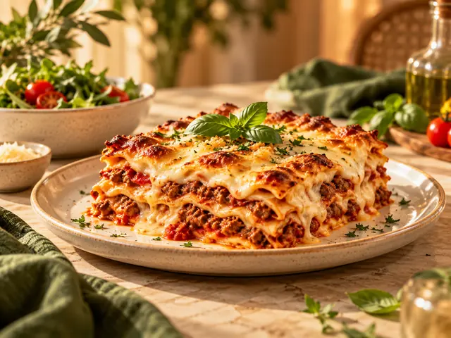 Lasanha gratinada
